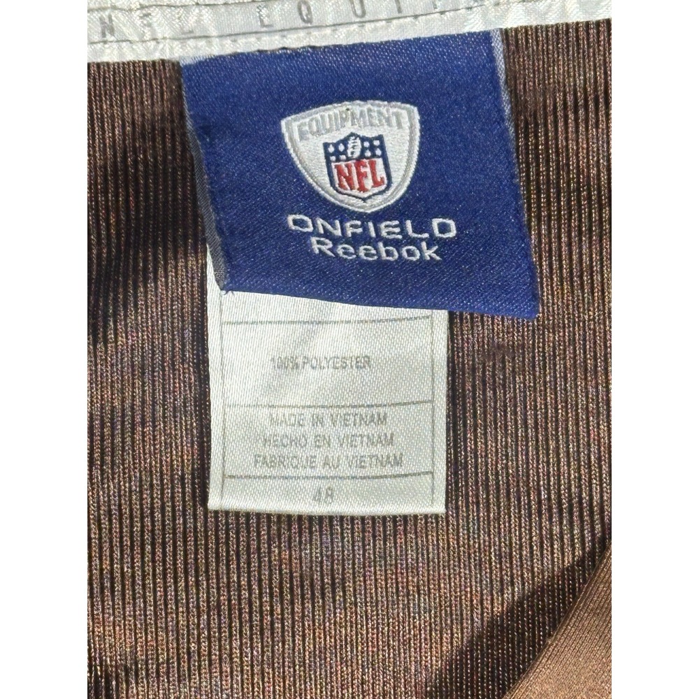 Vintage Josh Cribbs Cleveland Browns NFL Reebok On Field 48 Jersey - Picture 5 of 9
